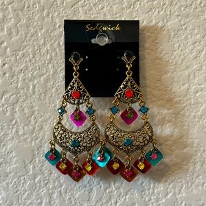 Beautiful Indian chandelier earrings!